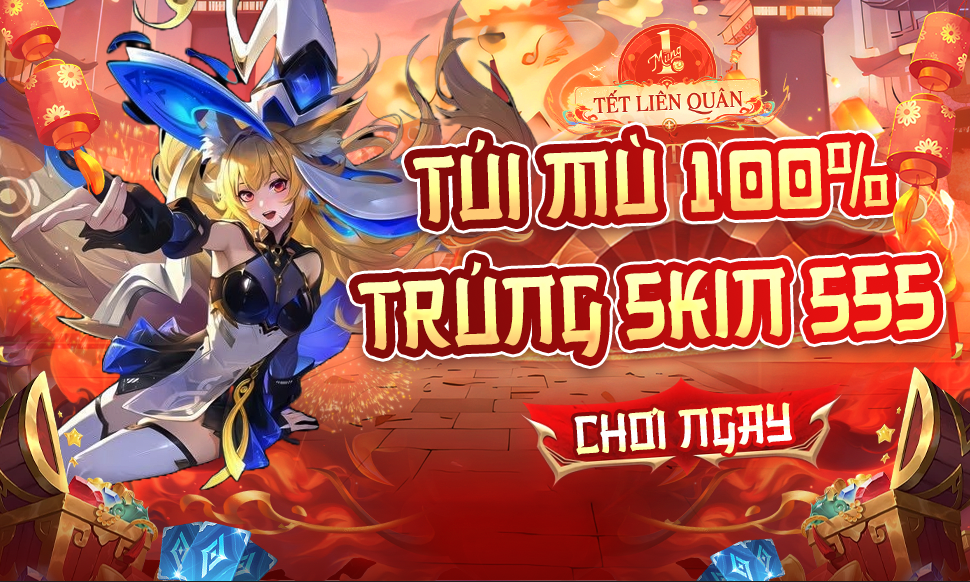 Túi Mù 100% Nick Có Skin SSS Hữu Hạn ( 100% Trắng Thông Tin )